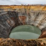 Город мирный кимберлитовая трубка