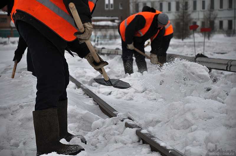 уборка-снега-вывоз-снега-Новосибирск