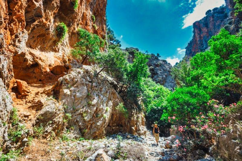 Ущелье Критсас достопримечательности острова Крит