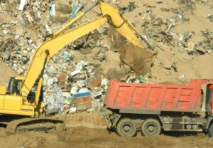 Строительство полигона ТБО Выемка грунта разработка котлована 6