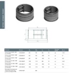 кольцо-тело колодцев КК 1000 и КК 800 и уплотнительное кольцо