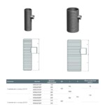 основная часть колодца ДК 400 и ДК 630